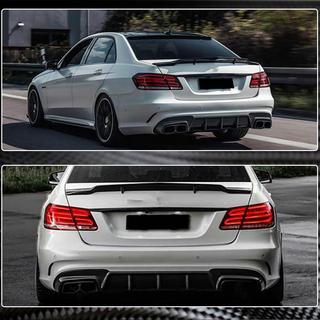 Achterbumper diffuser V2 (voor E63 AMG 2013-2016, carbon) foto 4