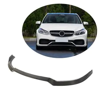 Carbon frontbumper lip (voor E63 AMG 2013-2016) foto 1