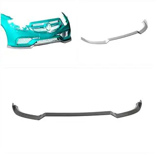 Carbon frontbumper lip (voor E63 AMG 2013-2016) foto 2