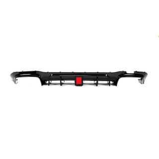 Achterbumper diffuser met uitlaatsierstukken V1 (voor AMG/AMG-Line 2016-2019, carbon) foto 4