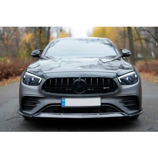Front bumper lip (voor AMG-Line 2020-2023, carbon) foto 1