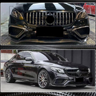 Mercedes E-class W213 2016–2023 Voorbumper lip Lip V1 (voor E63 AMG 2016-2019, carbon) foto 3