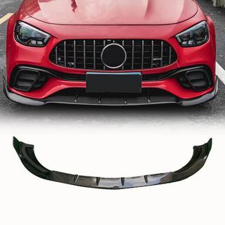 Frontlip voor voorbumper (voor E63 AMG 2020-2023, carbon) foto 1