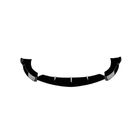 Mercedes E-class W213 2016–2023 Voorbumper lipspoiler (voor AMG-Line / E43 AMG 2016-2019, kunststof) foto 4