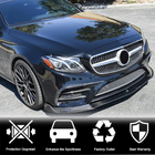 Mercedes E-class W213 2016–2023 Voorbumper lip Lip V1 (voor AMG-Line / E43 AMG 2016-2019, carbon) foto 2