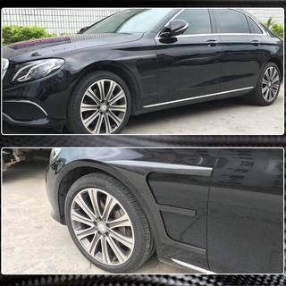 Carbon spatbordcovers voor voorspatborden (AMG-Line/E43 AMG 2016-2019, Carbon) foto 4