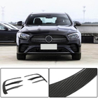 Mercedes E-class W213 2016–2023 Voorbumper lip spoiler (voor AMG-Line 2020+, dry carbon) foto 8