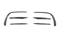 Mercedes E-class W213 2016–2023 Voorbumper lip spoiler (voor AMG-Line 2020+, dry carbon) foto 17