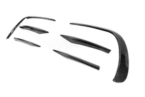 Mercedes E-class W213 2016–2023 Voorbumper lip spoiler (voor AMG-Line 2020+, dry carbon) foto 18