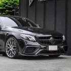 Mercedes E-class W213 2016–2023 Carbon frontbumper splitters (voor E63 AMG 2016-2019) foto 2