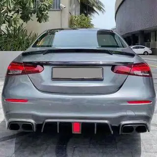 Spoiler V7 (Carbon) Mercedes E-сlass W213 2016–2023 foto 1