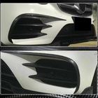 Mercedes E-class W213 2016–2023 Voorbumper afdeklijsten V1 (voor E43 AMG 2016-2019, carbon) foto 5