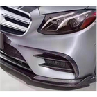 Mercedes E-class W213 2016–2023 Carbon voorbumper inzetstukken V2 (voor E43 AMG 2016-2019) foto 3