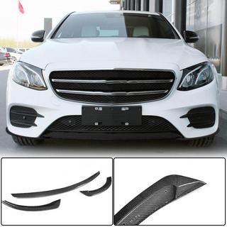 Voorbumper lip Lip V2 (voor AMG-Line / E43 AMG 2016-2019, carbon) foto 1