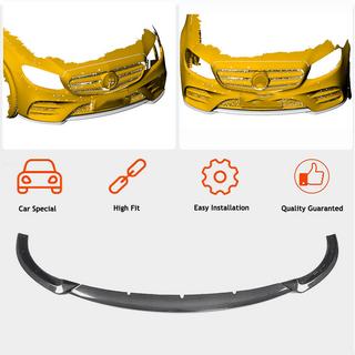 Voorbumper lip Lip V2 (voor AMG-Line / E43 AMG 2016-2019, carbon) foto 2