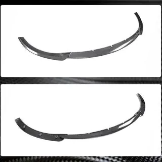 Voorbumper lip Lip V2 (voor AMG-Line / E43 AMG 2016-2019, carbon) foto 3
