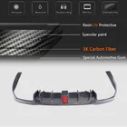 Mercedes E-class W213 2016–2023 Achterbumperdiffuser met uitlaatsierstukken V2 (voor AMG/AMG-Line 2016-2019, carbon) foto 6