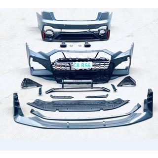 Voorbumper RS6-R Style Audi A6 C8 2018–2025 foto 3