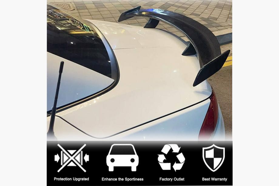 Mercedes CLA C117 2013–2019 Spoiler V3 (SD, carbon) Foto 2