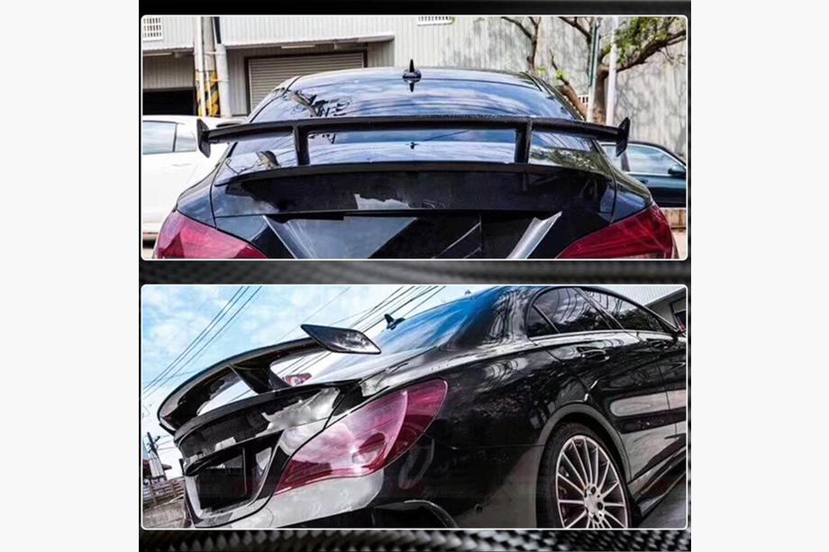 Mercedes CLA C117 2013–2019 Spoiler V3 (SD, carbon) Foto 3