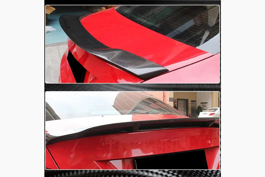Mercedes CLA C117 2013–2019 Spoiler V4 (SD, carbon) Foto 4
