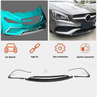 Carbon frontbumper lip (voor AMG-Line SD 2017-2019, carbon) foto 2