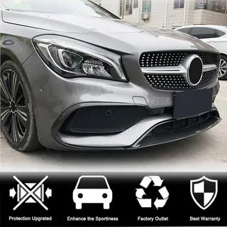 Carbon frontbumper lip (voor AMG-Line SD 2017-2019, carbon) foto 3