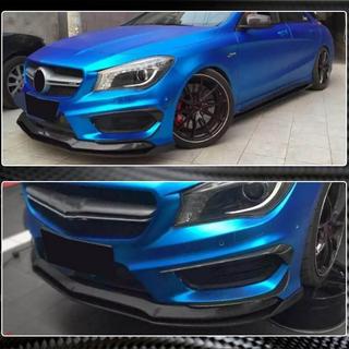 Frontbumper lip Lip (voor CLA45 AMG SD 2013-2015, carbon) foto 4
