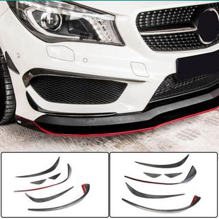 Carbon frontbumper afdekdelen (voor CLA45 AMG SD 2013-2016) foto 1
