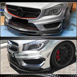 Carbon frontbumper afdekdelen (voor CLA45 AMG SD 2013-2016) foto 4