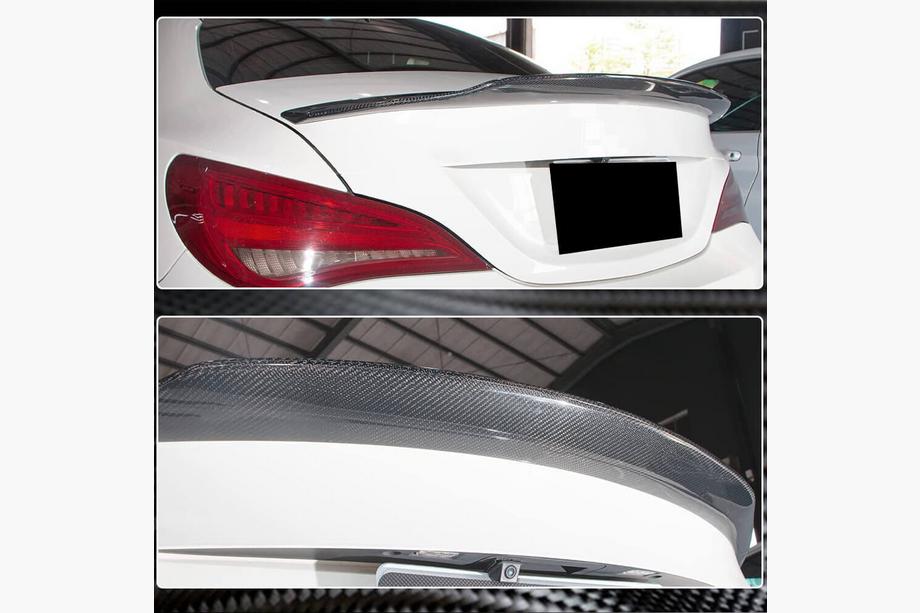 Mercedes CLA C117 2013–2019 Spoiler V9 (SD, carbon) Foto 3