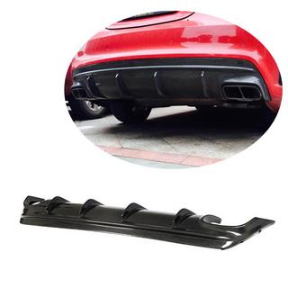 Achterbumper diffuser V2 (voor AMG-Line / CLA45 AMG, carbon) foto 1