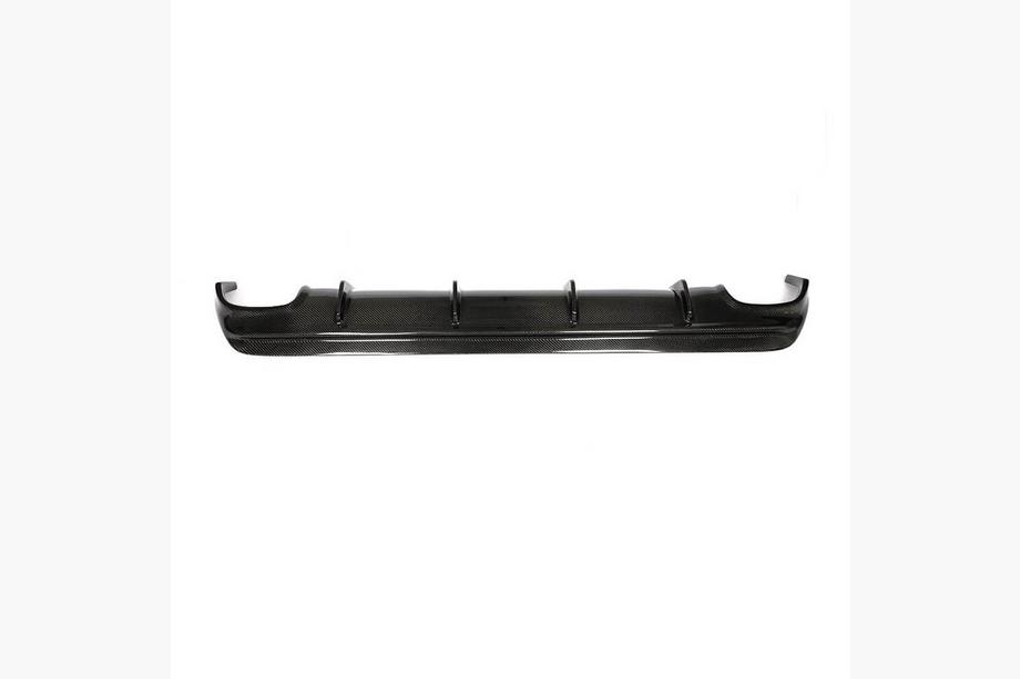 Mercedes CLA C117 2013–2019 Achterbumper diffuser V2 (voor AMG-Line / CLA45 AMG, carbon) Foto 5