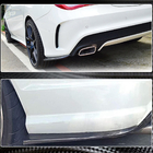 Mercedes CLA C117 2013–2019 Achterbumper inserts V2 (voor AMG-Line / CLA45 AMG SD, carbon) foto 4