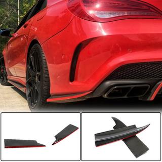 Achterbumper inserts V2 (voor AMG-Line / CLA45 AMG SD, carbon) foto 1