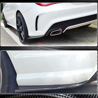 Achterbumper inserts V2 (voor AMG-Line / CLA45 AMG SD, carbon) foto 4