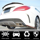 Mercedes CLA C117 2013–2019 Achterbumper sierlijsten V3 (voor AMG-Line / CLA45 AMG SD, carbon) foto 7