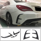 Mercedes CLA C117 2013–2019 Carbon achterbumperlijsten (voor AMG-Line / CLA45 AMG SD 2013-2016) foto 1