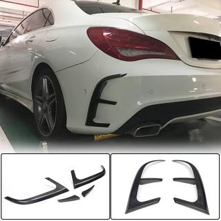 Carbon achterbumperlijsten (voor AMG-Line / CLA45 AMG SD 2013-2016) foto 1