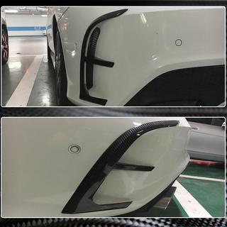 Carbon achterbumperlijsten (voor AMG-Line / CLA45 AMG SD 2013-2016) foto 3