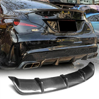 Mercedes CLA C117 2013–2019 Achterbumper diffuser V2 (voor AMG-Line / CLA45 AMG 2013-2016, carbon) foto 2