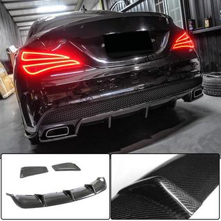 Achterbumper diffuser V2 (voor AMG-Line / CLA45 AMG 2013-2016, carbon) foto 1