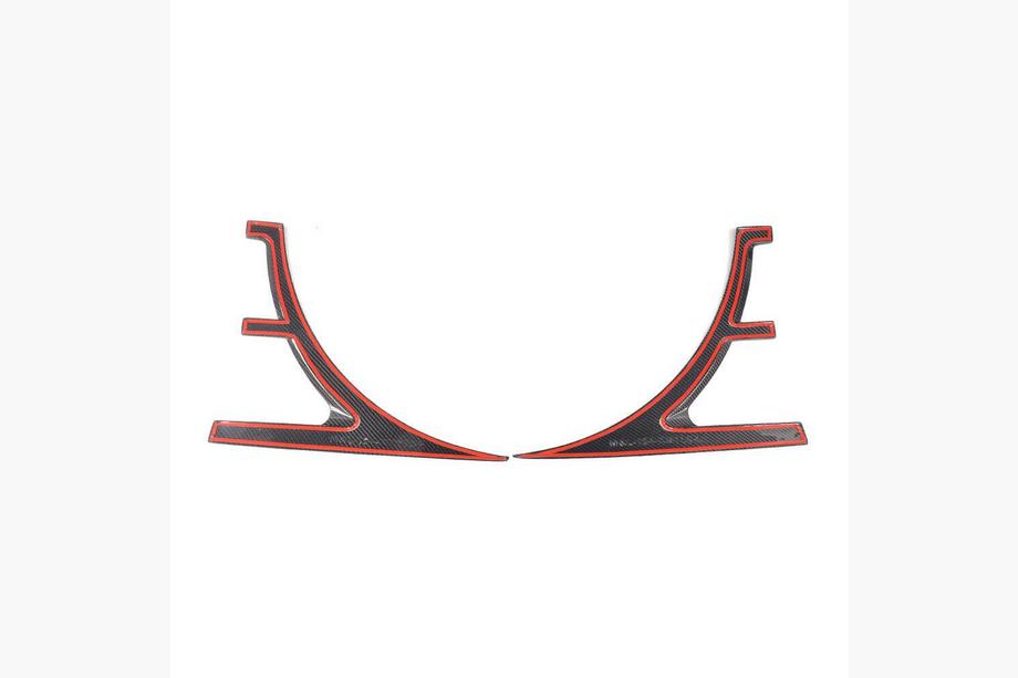 Mercedes CLA C117 2013–2019 Carbon covers voor voorspatborden Foto 4