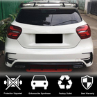 Mercedes A-Klasse W176 2012–2018 Achterbumperlijsten (voor AMG-Line HB, carbon) foto 2