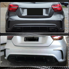 Mercedes A-Klasse W176 2012–2018 Achterbumperlijsten (voor AMG-Line HB, carbon) foto 4