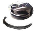 Mercedes A-Klasse W176 2012–2018 Carbon front bumper lip Lip V1 (voor AMG-Line / A45 AMG HB 2013-2015) foto 1