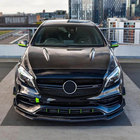 Mercedes A-Klasse W176 2012–2018 Lipspoiler voor voorbumper (voor A45 AMG, ABS) foto 2