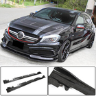 Mercedes A-Klasse W176 2012–2018 Zijskirts V4 (Carbon) foto 1