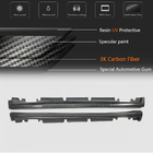 Mercedes A-Klasse W176 2012–2018 Zijskirts V4 (Carbon) foto 5
