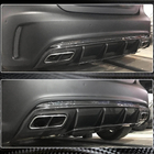 Mercedes A-Klasse W176 2012–2018 Achterbumper diffuser V1 (voor AMG-Line / A45 AMG HB) foto 3